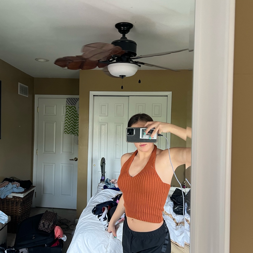 Rust Orange Halter